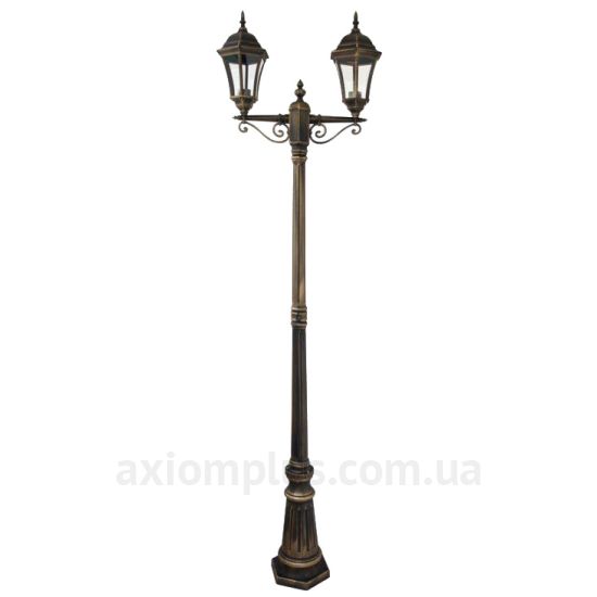 Світильник кольору чорного золота Lusterlicht QMT 21311E Dallas I 9214 фото