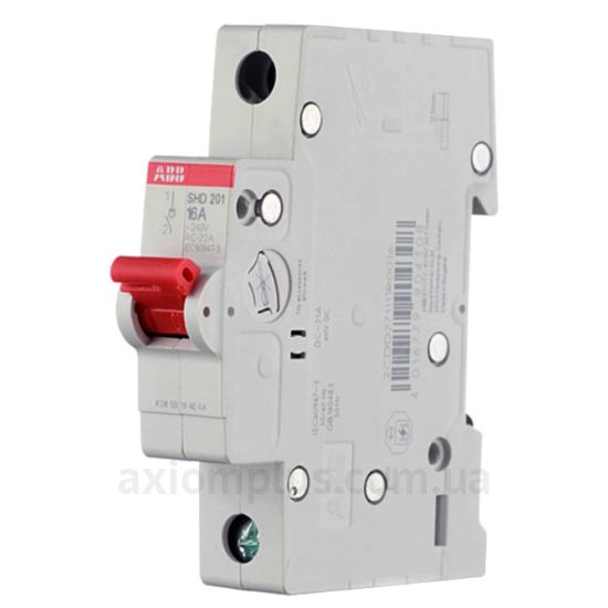 Модульний рубильник 1P вимикач навантаження 0-1 на 16А ABB 2CDD271111R0016