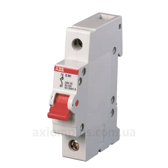 Модульний рубильник 1P вимикач навантаження 0-1 на 125А ABB 2CDE281001R0125