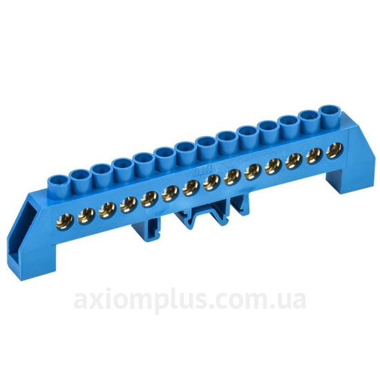 Шина (N) IEK ШНИ-8х12-14-КС-C YNN10-812-14DP-K07 125А (14 контактов) (синий цвет) фото