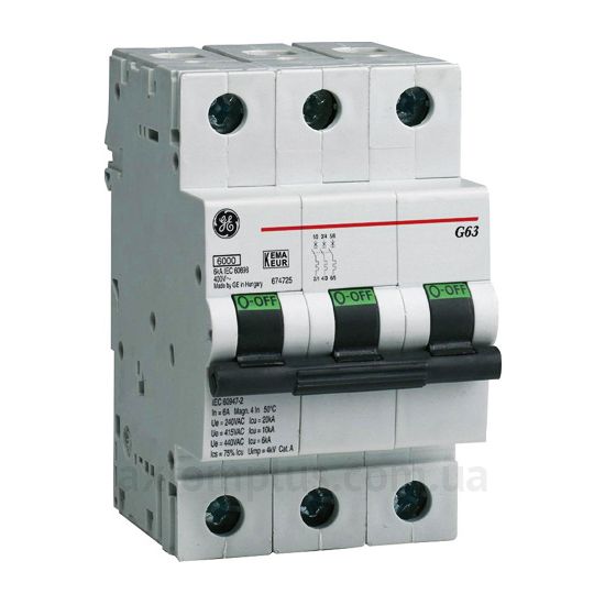 Зображення General Electric G63 C06 6kA (674649)