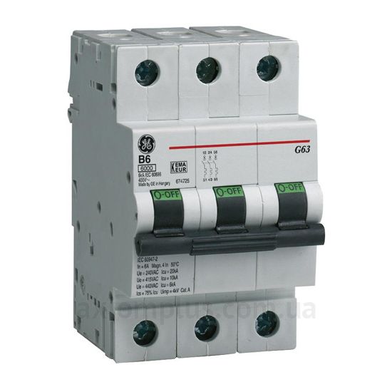 Фото General Electric G63 B25 6kA (674731)
