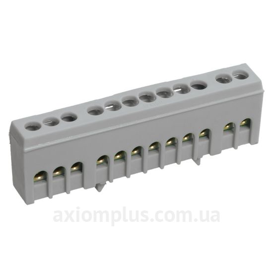 Шина (L) фазная IEK ШНИ-6х9-12-К-Ср YNN10-69-12KD-K02 100А (12 контактов) (серый цвет) фото