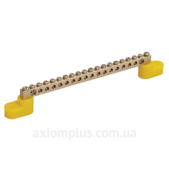 Шина (PE) IEK ШНИ-8х12-18-У2-Ж YNN10-812-18C2-K05 125А (18 контактов) (желтый цвет) фото