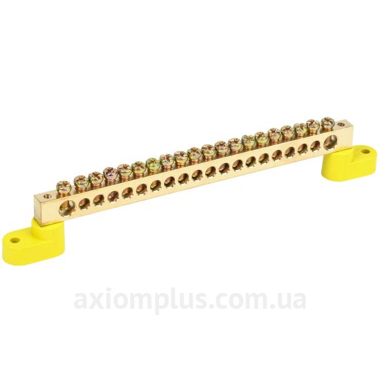 Шина (PE) IEK ШНИ-8х12-20-У2-Ж YNN10-812-20C2-K05 125А (20 контактов) (желтый цвет) фото