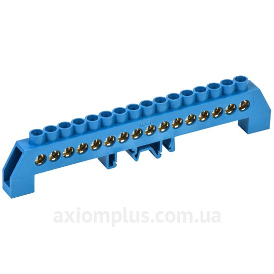 Шина (N) IEK ШНИ-8х12-16-КС-C YNN10-812-16DP-K07 125А (16 контактов) (синий цвет) фото