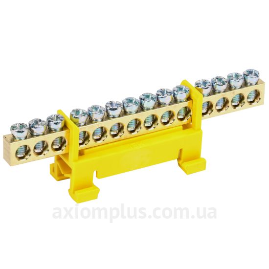 Шина (PE) IEK ШНИ-6х9-14-С-Ж YNN10-69-14P-K05 100А (14 контактов) (желтый цвет) фото