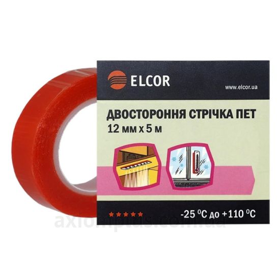 Ізоляційна стрічка прозорого кольору Elcor TRPET1205 (40206768)