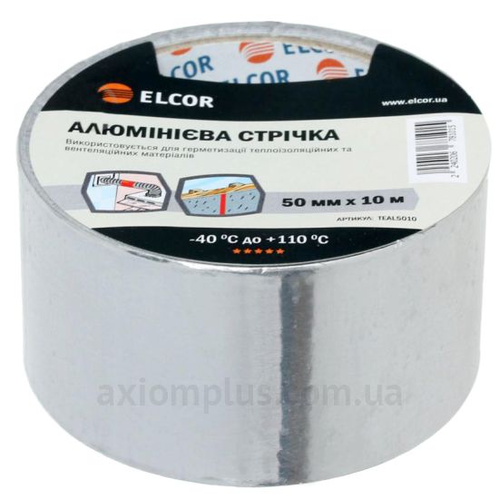 Ізоляційна стрічка Срібло Elcor TEAL5010 (40206781)