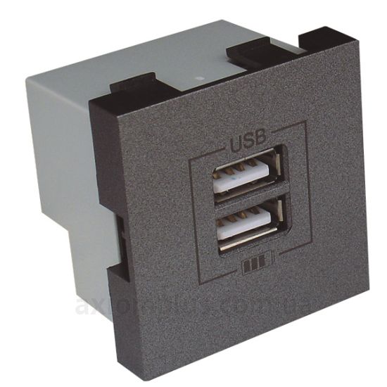 Зображення Efapel з серії Logus 90 45439 SIS сірого кольору