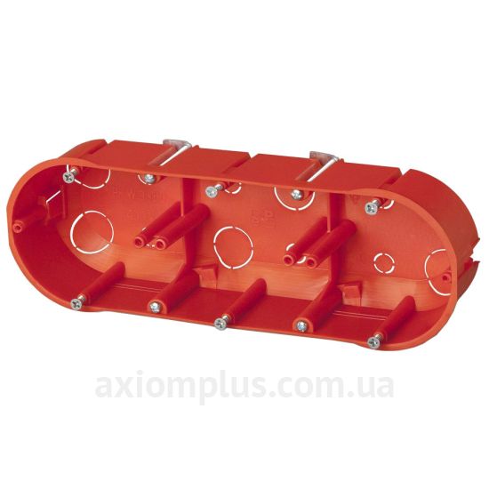 Червоний підрозетник Elektro-Plast РК-3х60 К-G 250V (0234-00)