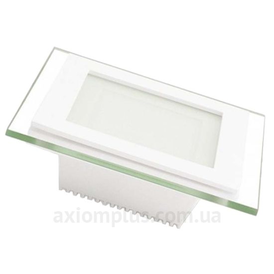 Квадратный светильник белого цвета Eurolamp PLS-6/4 LED-PLS-6/4(скло) фото