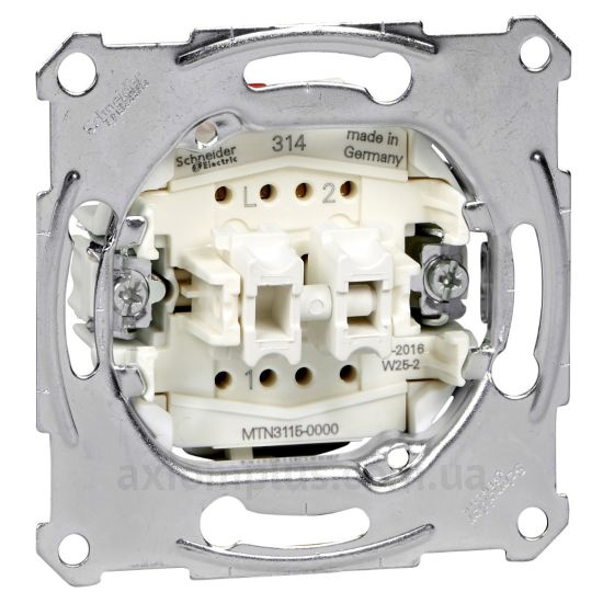 Зображення Schneider Electric з серії Merten Aquadesign MTN3115-0000