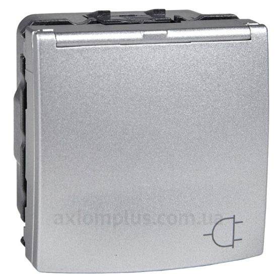 Фото Schneider Electric из серии Unica MGU3.037.30TA цвета алюминий