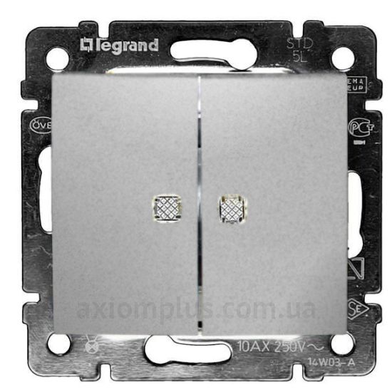 Фото Legrand из серии Valena 770212 цвета алюминий