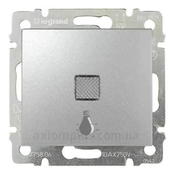 Фото Legrand серії Valena 770113 алюмінієвого кольору