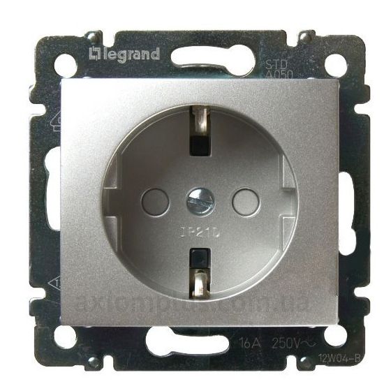 Фото Legrand з серії Valena 770121 алюмінієвого кольору