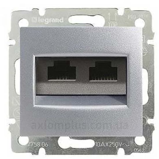 Зображення Legrand серії Valena 770231 алюмінієвого кольору