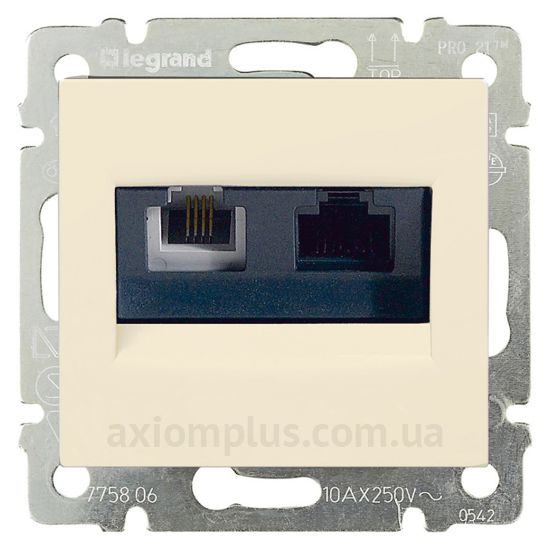 Фото Legrand з серії Valena 774180 кольору слонової кістки