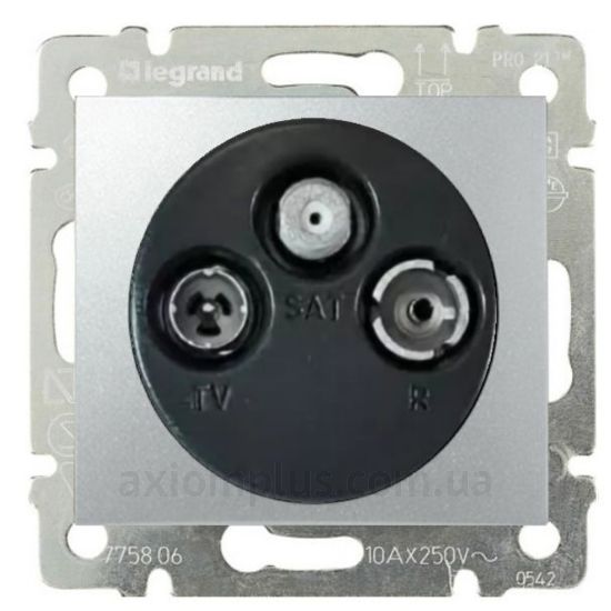 Изображение Legrand серии Valena 770135 цвета алюминий