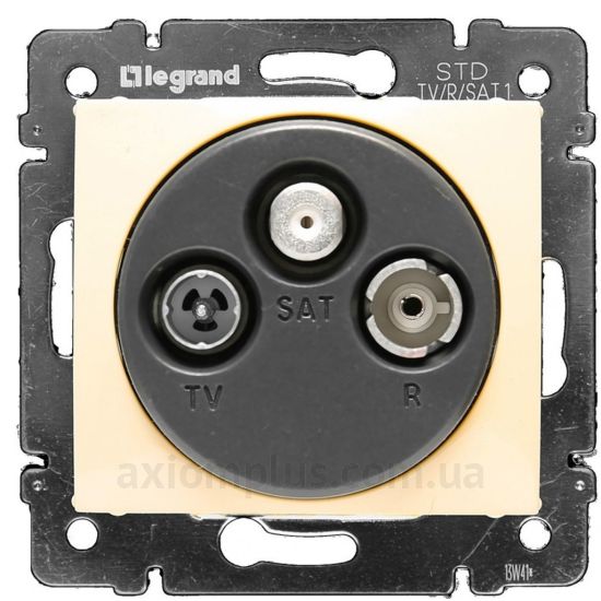 Зображення Legrand з серії Valena 774337 кольору слонової кістки