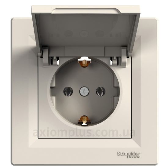 Фото Schneider Electric серии Asfora EPH3100123 кремового цвета