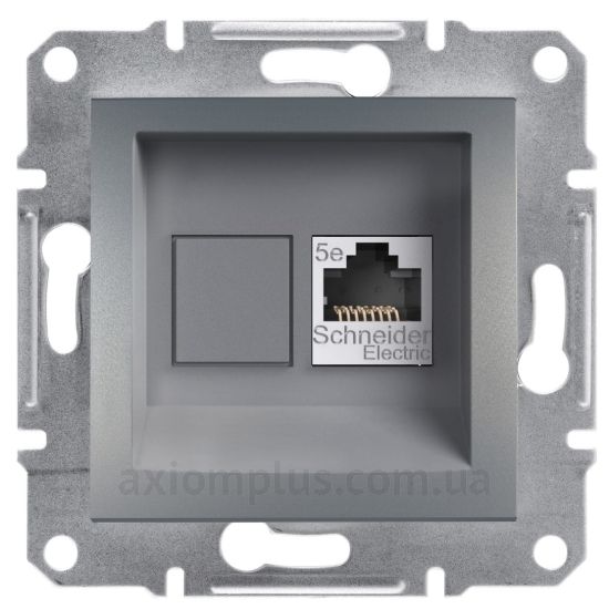 Фото Schneider Electric серии Asfora EPH5000162 стального цвета