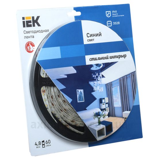 Зображення IEK LSR-3528B60-4.8-IP65-12V