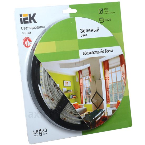 Фото IEK LSR-3528G60-4.8-IP65-12V
