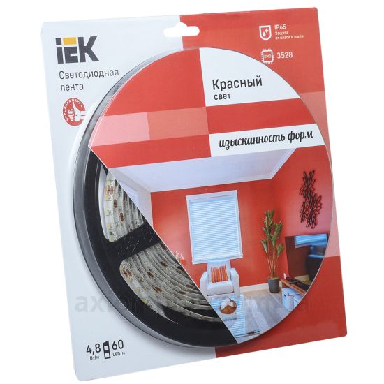 Фото IEK LSR-3528R60-4.8-IP65-12V