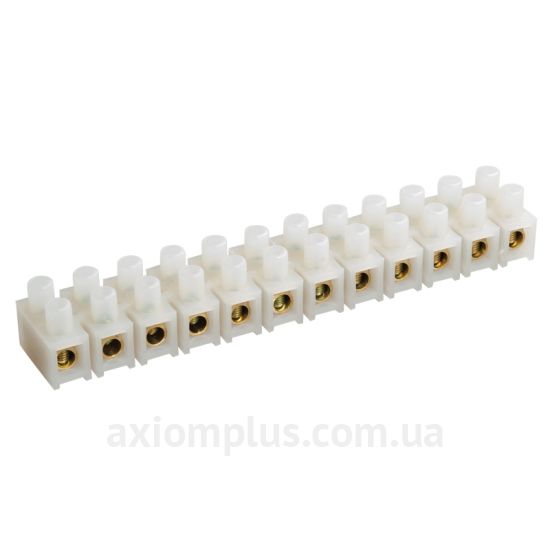 ЗВИ-60 IEK белого цвета (на 12х2 контакта) (S <sub>кабеля</sub> до 16мм&sup2;) , I<sub>n</sub>=60А