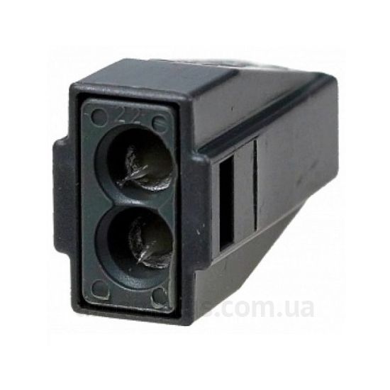 СМК 773-302 IEK серого цвета (на 2 контакта) (S <sub>кабеля</sub> до 2,5мм²) , I<sub>n</sub>=24А