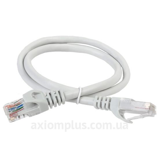 ITK (PC01-C5EU-05M) - RJ-45 UTP cat.5e PVC 0,5м серый патч корд - фото