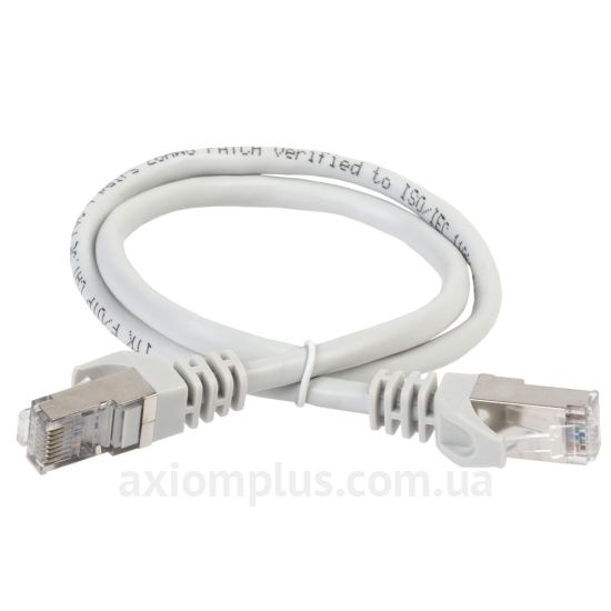ITK (PC01-C5EFL-05M) - RJ-45 FTP cat.5e LSZH 0,5м серый патч корд - фото