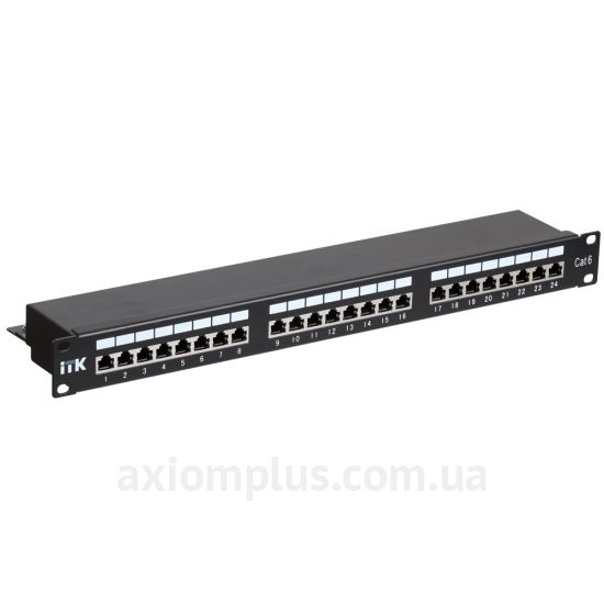 Патч панель cat.6 SFTP 24 порта портов 1U ITK