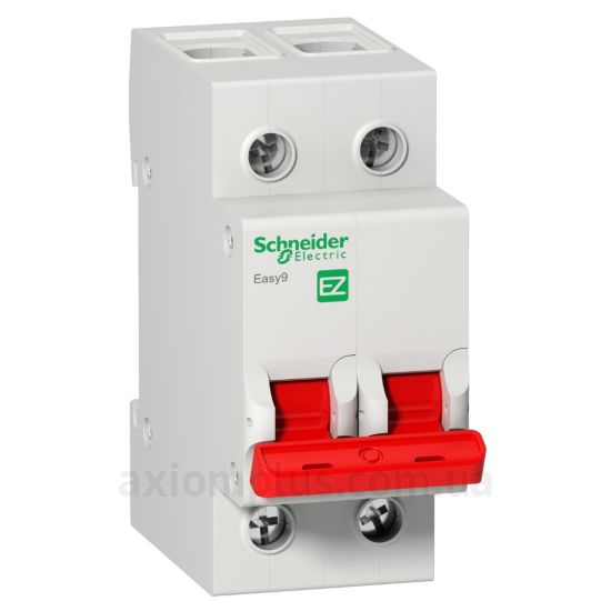 Модульный разрывной 2P выключатель нагрузки 0-1 на 40А Schneider Electric EZ9S16240