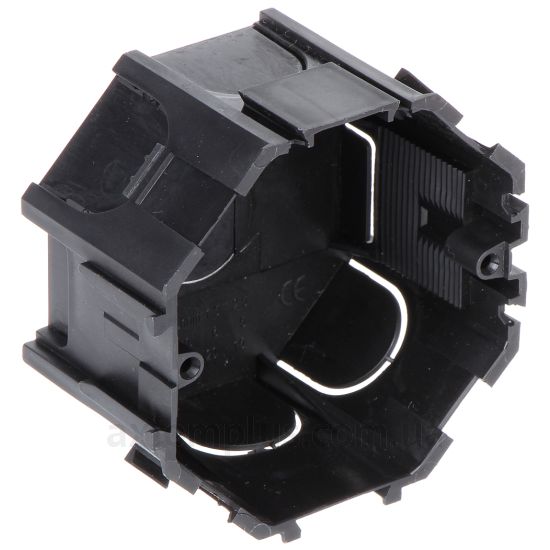 Чорний підрозетник Legrand Plexo (31301) (31301)