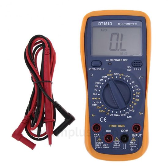 Фото мультиметра Digital Tech DT151D