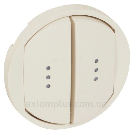 Изображение Legrand из серии Celiane 66211 цвета слоновой кости