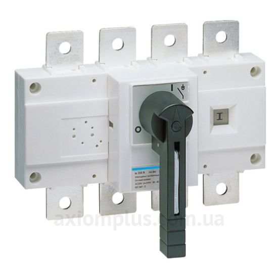 Корпусный разрывной 4P выключатель нагрузки 0-1 Hager HA458