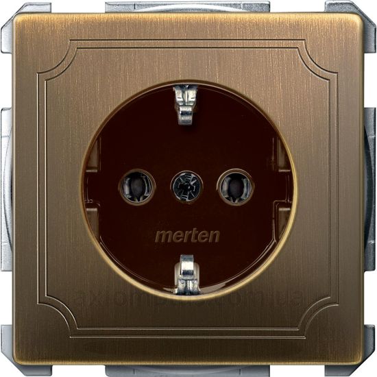 Изображение Schneider Electric серии Merten Antik, Merten Artec MTN2401-4143 цвета античной латуни