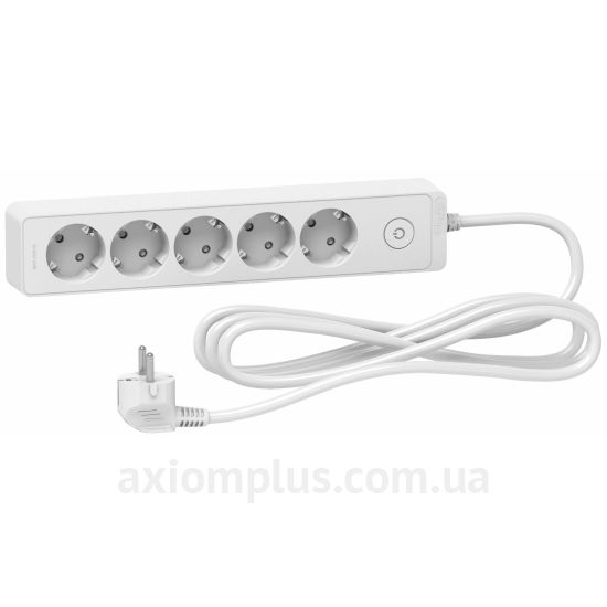 П'ятимісний подовжувач Schneider Electric ST9453W (3м) білий ST9453W фото