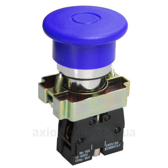 Кнопка IEK LAY5-BC61 (BBG70-BC-K07) синього кольору