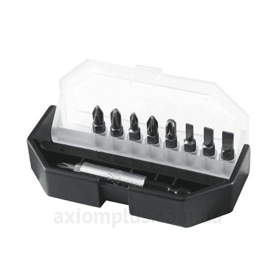 Изображение набора бит Stanley 1-68-734в пластиковом кейсе черного цвета