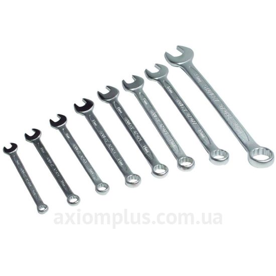 Изображение набора комбинированных ключей Stanley 4-87-054 желтого цвета