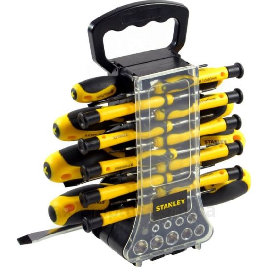 Фото набору інструментів Stanley STHT0-70886в пластиковому кейсі