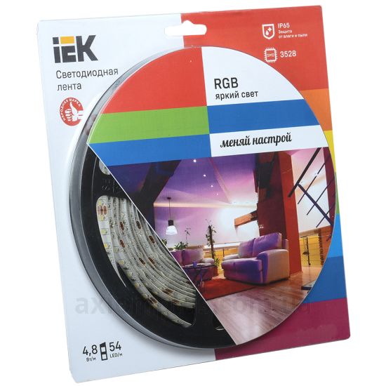 Фото IEK LSR-3528RGB54-4.8-IP65-12V