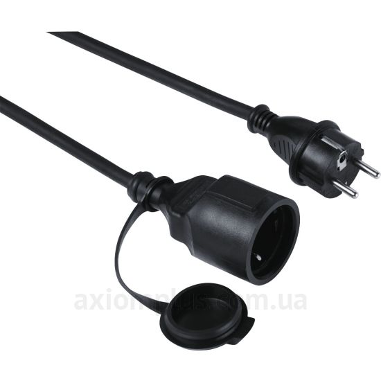 Удлинитель HAMA 00137240 Outdoor с IP44 защитой 5м черный 00137240 фото