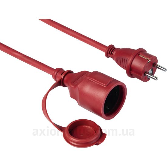 Удлинитель HAMA 00137242 Outdoor IP44 25м красный 00137242 фото