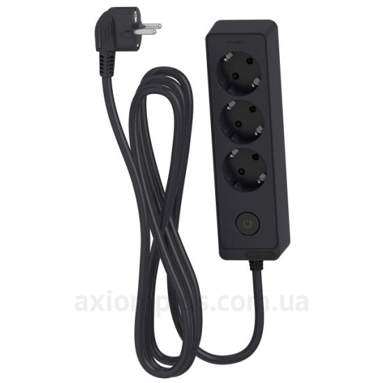 Трехместный удлинитель Schneider Electric ST9431B (1,5м) черный ST9431B фото